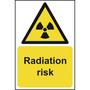 Radiation Risk Warning Sign