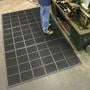 Heavy-duty interlocking anti-fatigue rubber floor mats