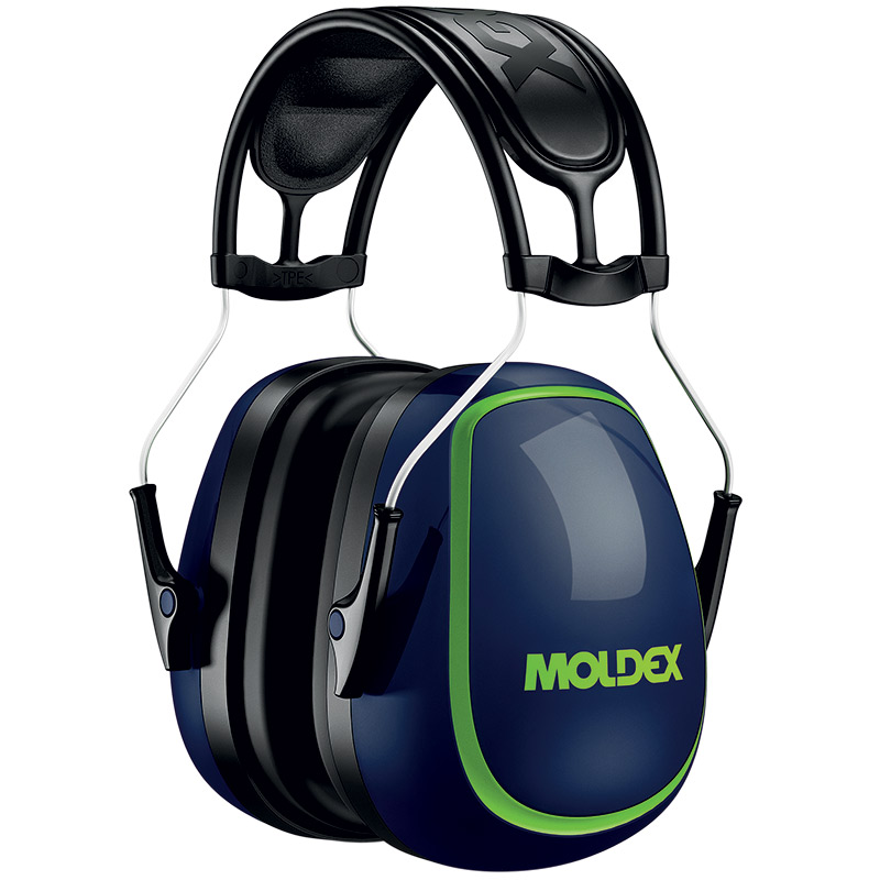 Moldex ear defenders with a single number rating of 34dB