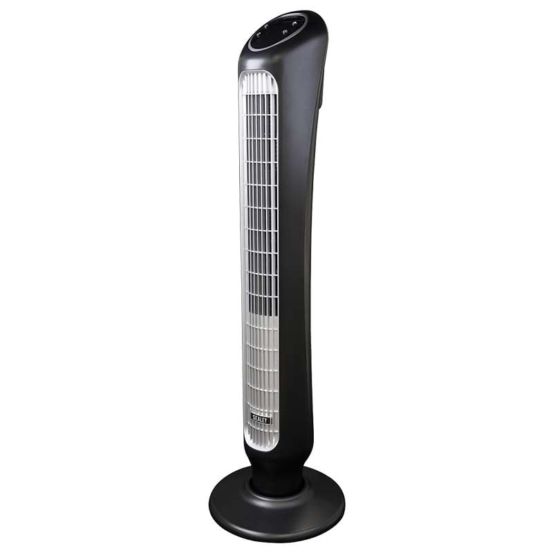 Sealey 43" High Performance Oscillating Tower Fan with Quiet Operation