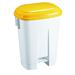 30 Litre Pedal Bins With Coloured Lids 