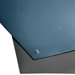Blue ESD anti-static double-layer rubber sheet