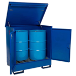 Armorgard DrumBank Enclosed Drum Storage Cabinet 