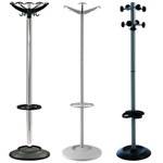 Coat & Umbrella Stands with 8 or 10 Hooks 