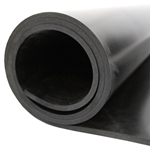 Commercial Black Nitrile Rubber Sheet - 10m Roll