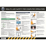 Health and safety for computer operators poster - 420 x 594mm