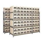 Heavy Duty Archive Storage Shelving 8 Boxes High