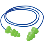 Re-usable ear plugs with cord