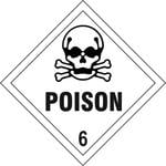 Poison 6 Diamond Labels