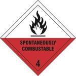 Spontaneously Combustible 4 Diamond Labels