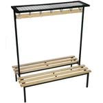 Benchura Evolve Duo Changing Room Bench with Mesh top shelf