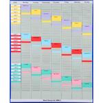Weekly Size 3 Planner T-Card Kit 7 x 54 Slot Panels