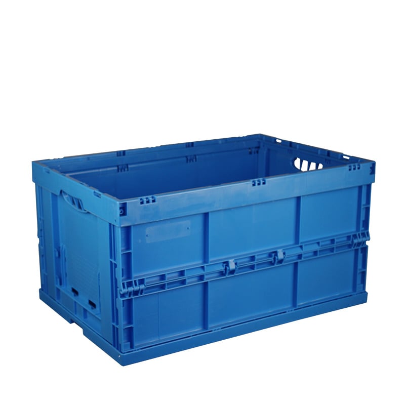 41 Litre Folding  Euro Container - 220h x 600w x 400d (mm) - Solid sides