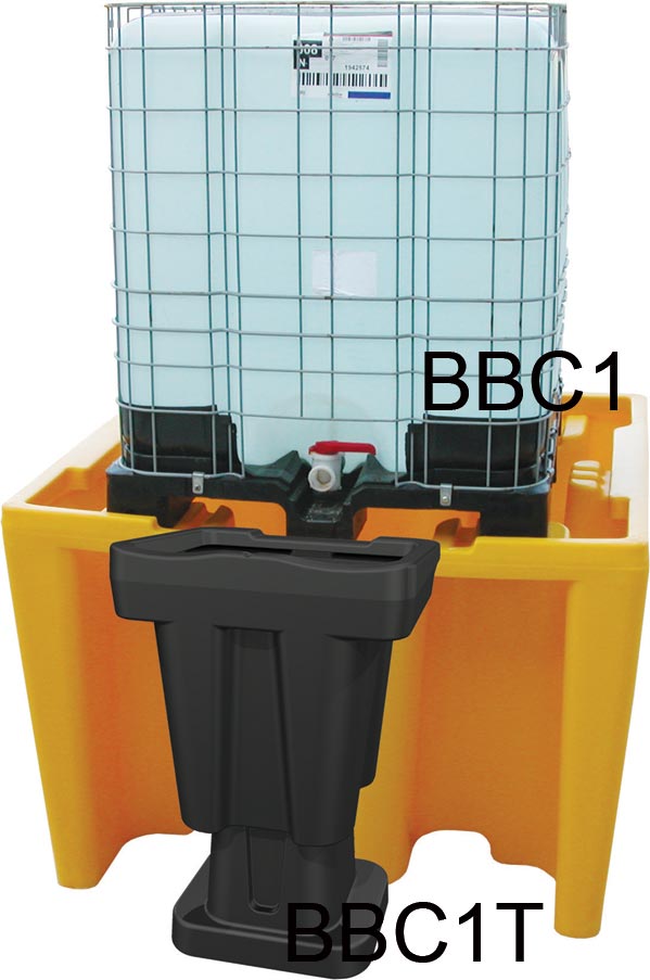 Overflow / Dispenser Tray for BBC1 Containment Pallets