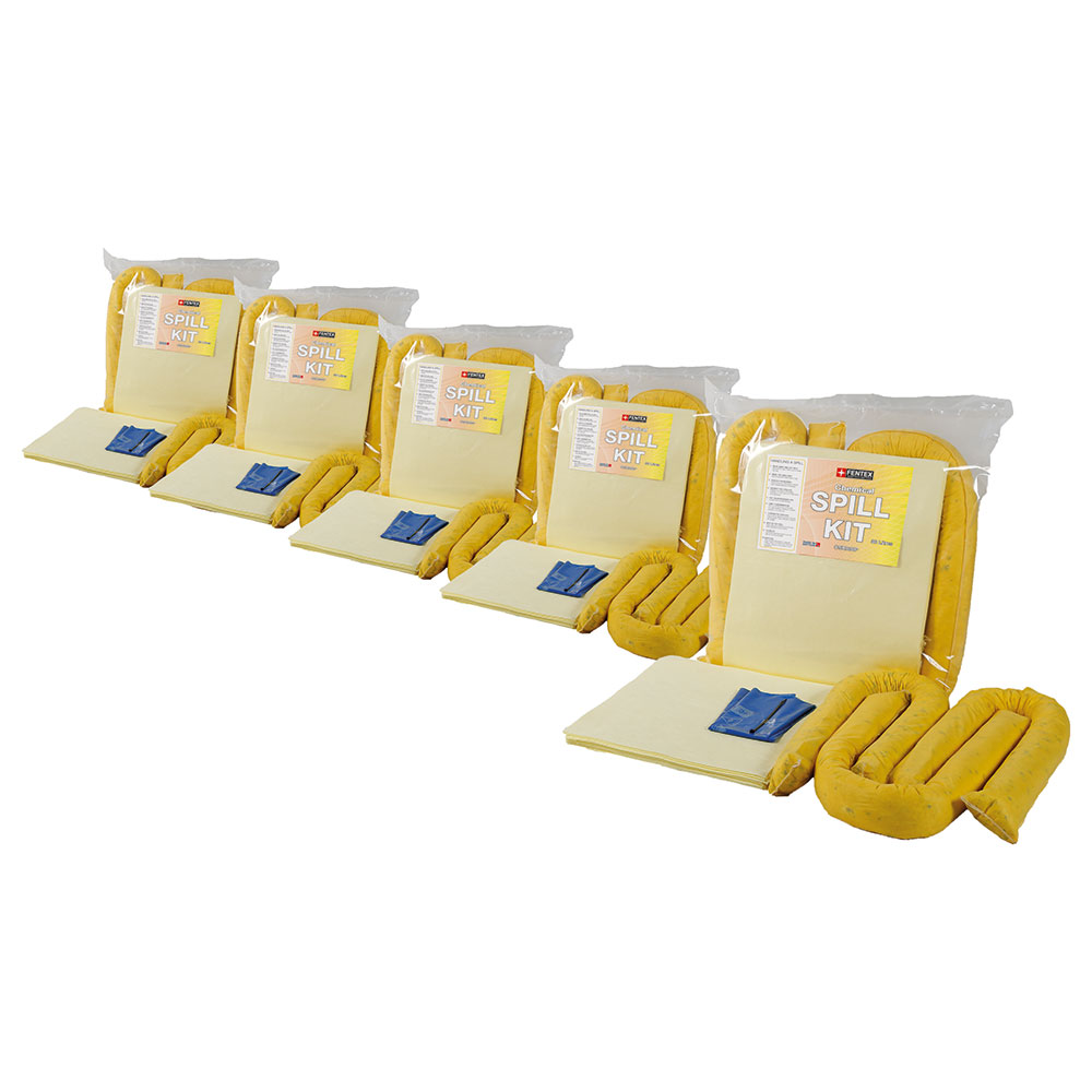 30 Litre Chemical Spill Kits - Pack of 5