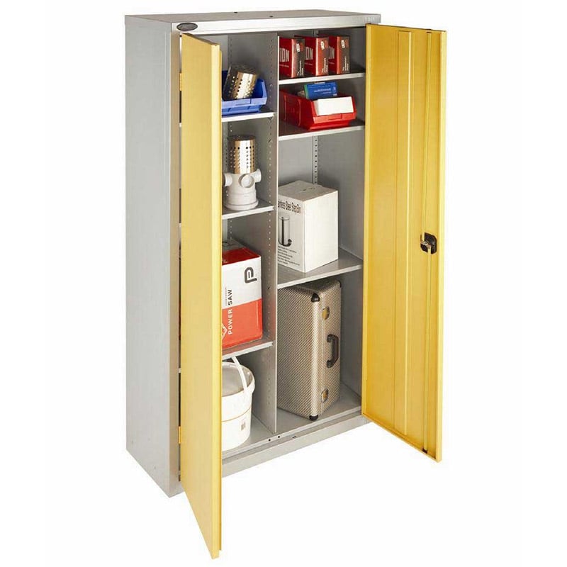 Metal Storage Cupboard - 2 Doors - 8 Compartments - 1780 x 915 x 460mm