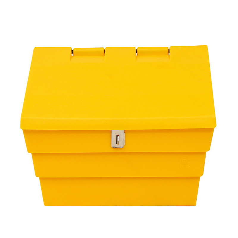Mini 50 Litre Grit Bin With Hasp And Staple