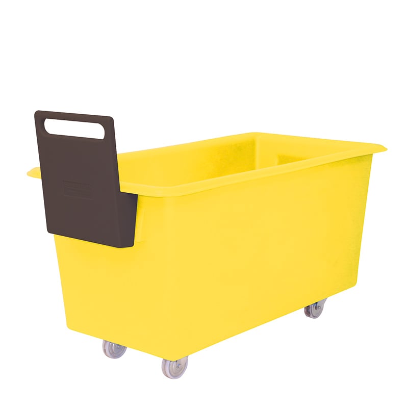 Yellow 400L Food-Grade Truck with Handle
