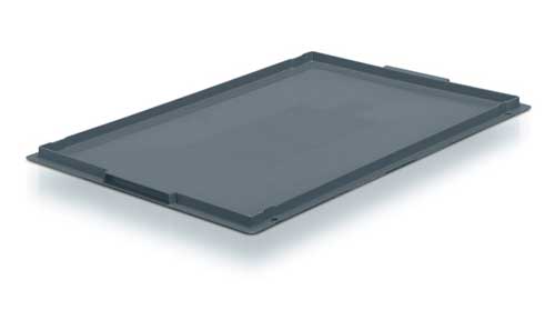 Grey Lid for 800 x 600mm Euro Containers - pack of 5