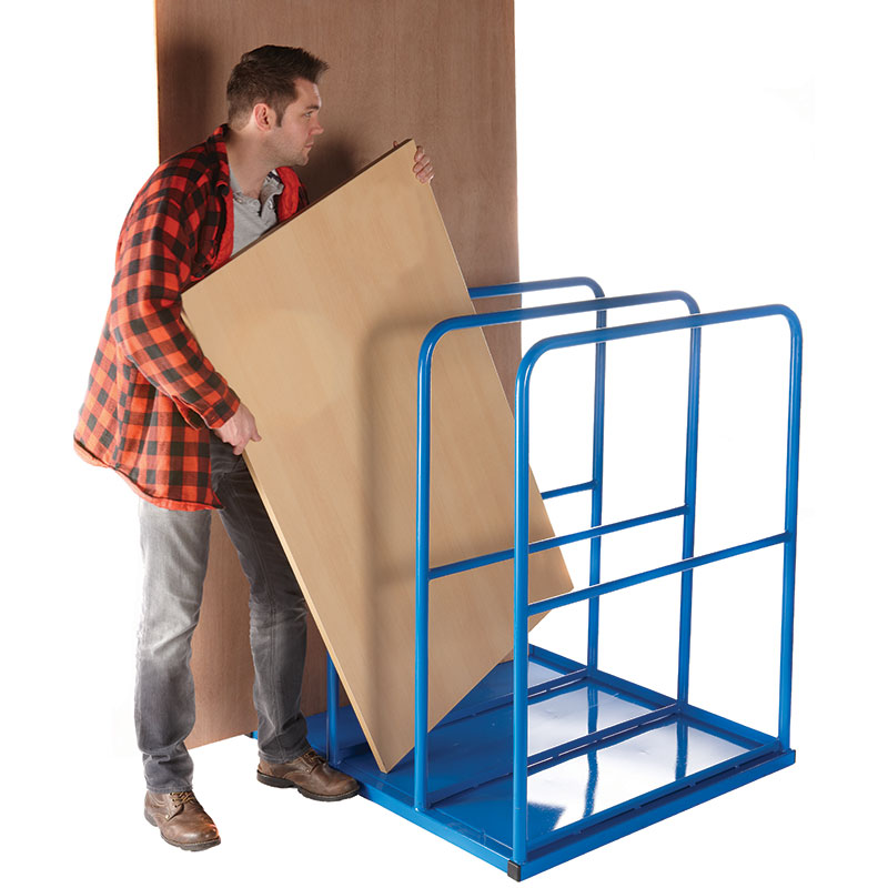 Large 3 Compartment Static Vertical Sheet Rack