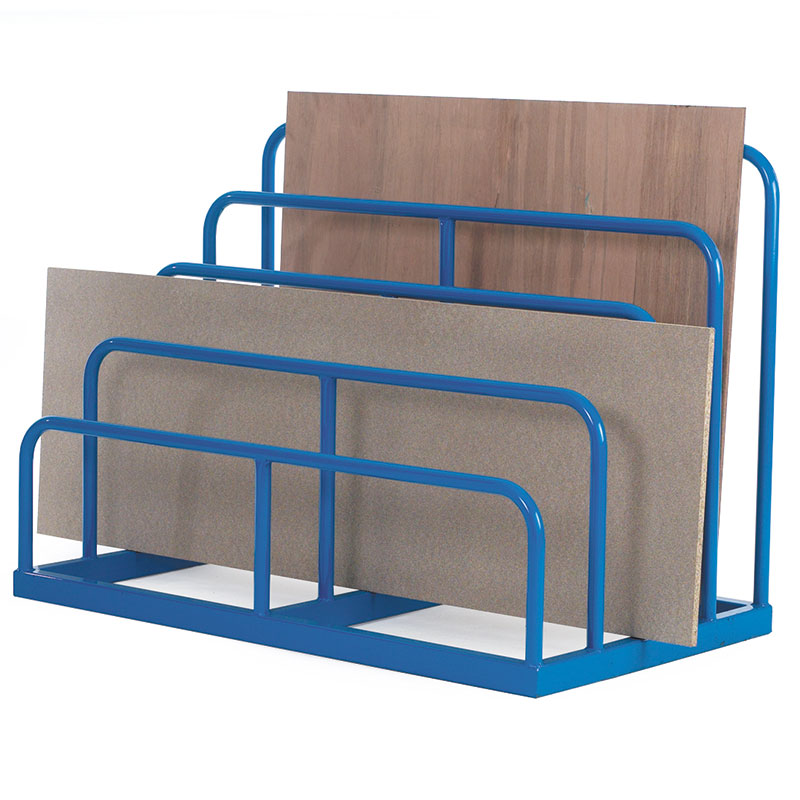 Static Staggered Height Sheet Rack with 4 compartments