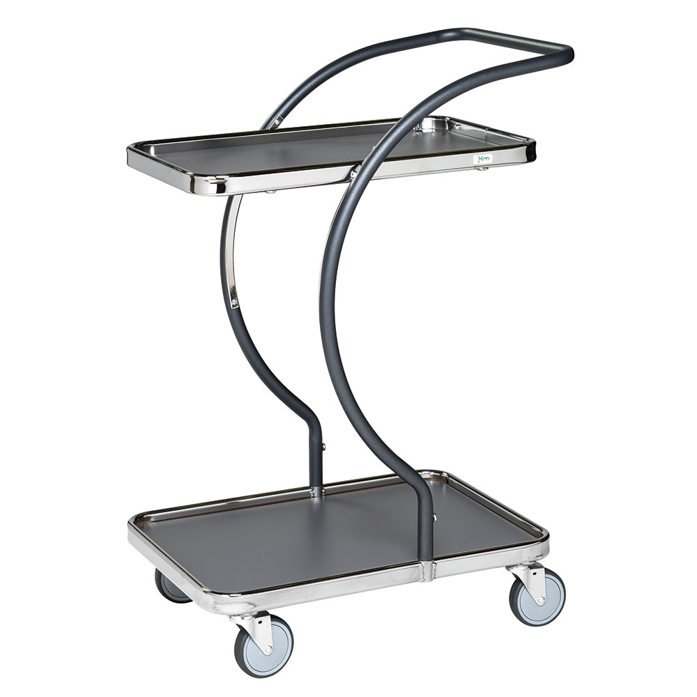 Allround table trolley with 2 trays
