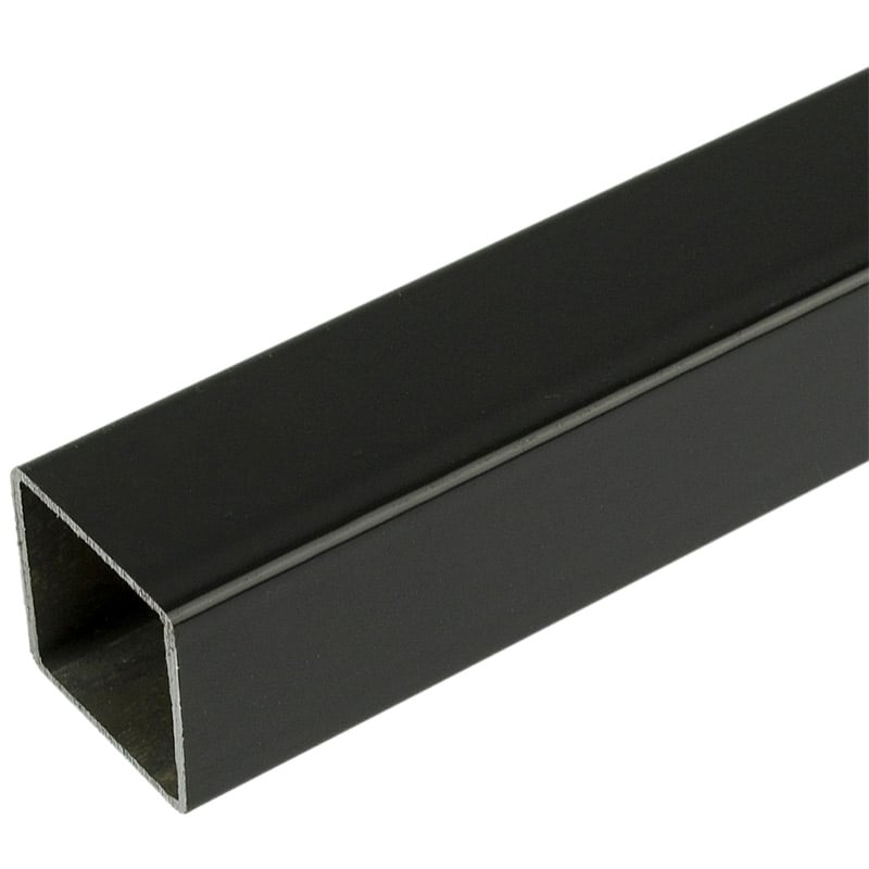 Proframe Steel Square Tube 25 x 25mm, Black, 200mm Long, Box of 8 