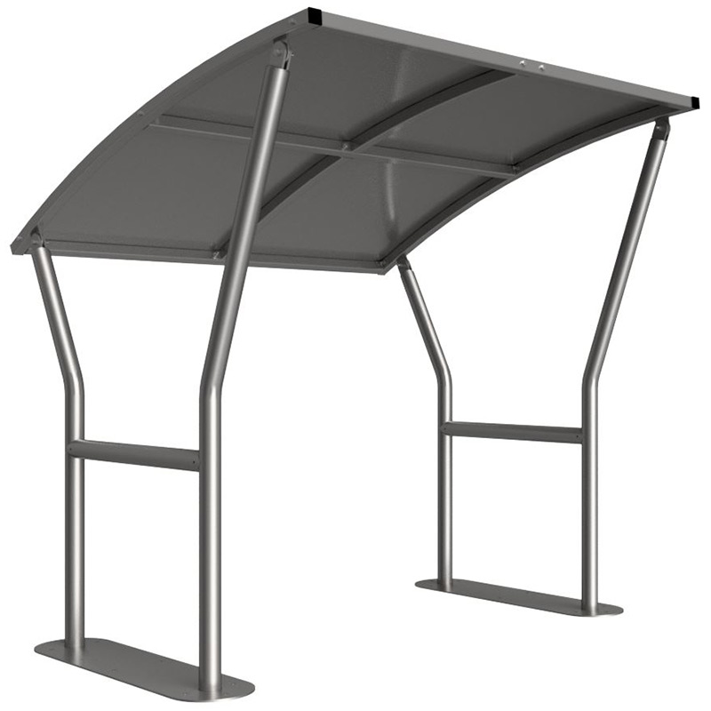 Caxton Shelter 2m Main Bay - Galvanised Roof