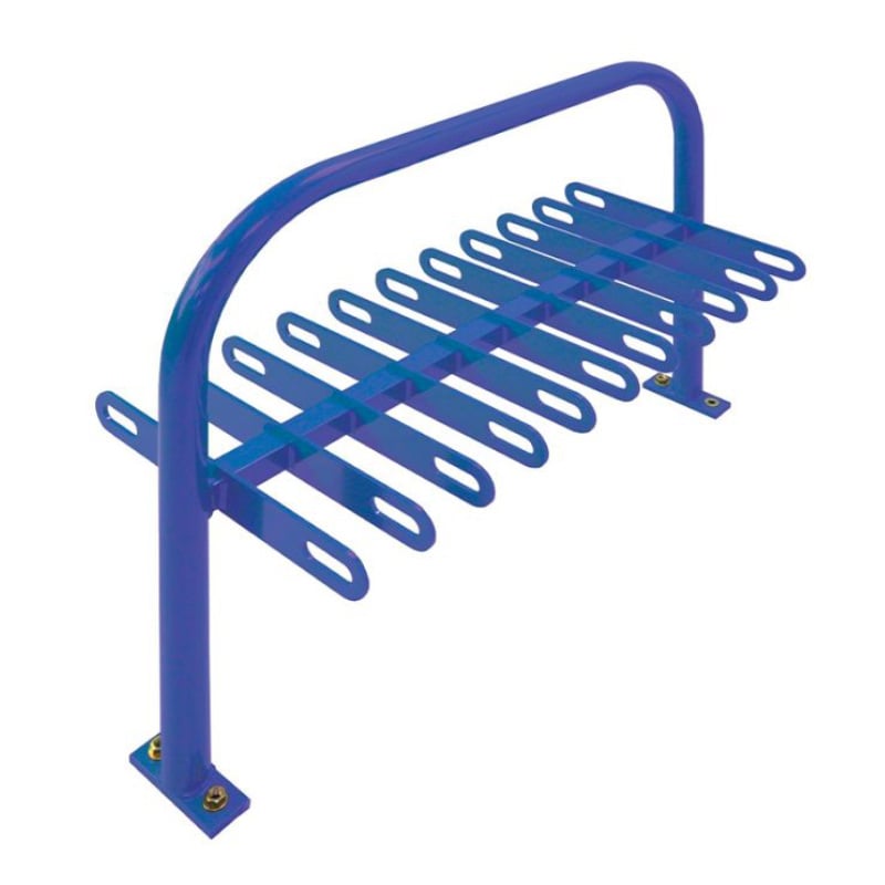 Double Sided Scooter Rack - for 20 scooters - Dark Blue - 800 x 1050mm