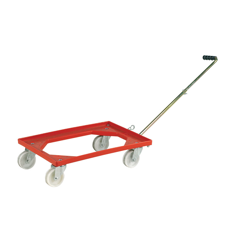 Euro Container Dolly with handle - 625 x 420 x 160