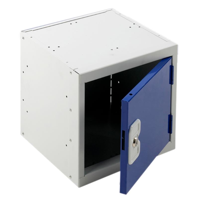 Express Delivery Cube locker - 450 x 450 x 450mm - Blue Door 