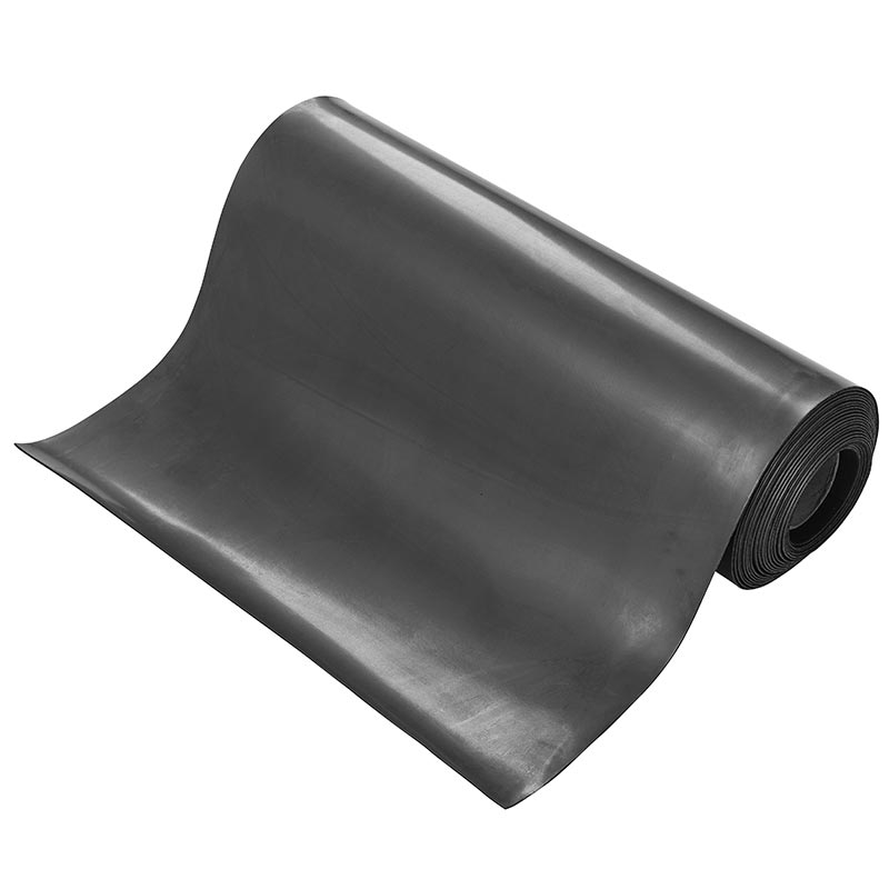 ESD Anti-Static Double-Layer Rubber Sheet Roll - 2mm Thick - 600mm wide x 10m - Grey