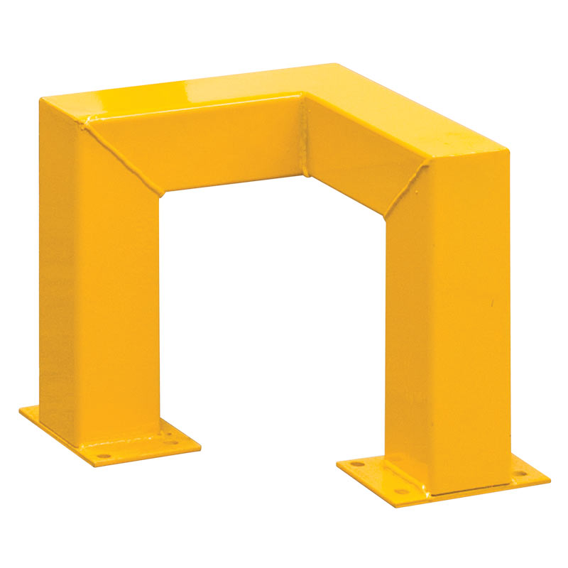 Low Level Corner Protector Box Section Warehouse Barrier - 300mm x 300mm x 300mm