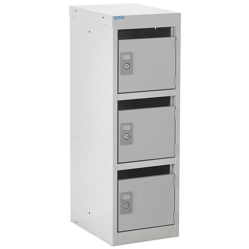 Multi-user 3 x 40mm slot Post Box Lockers - 870 x 300 x 380mm