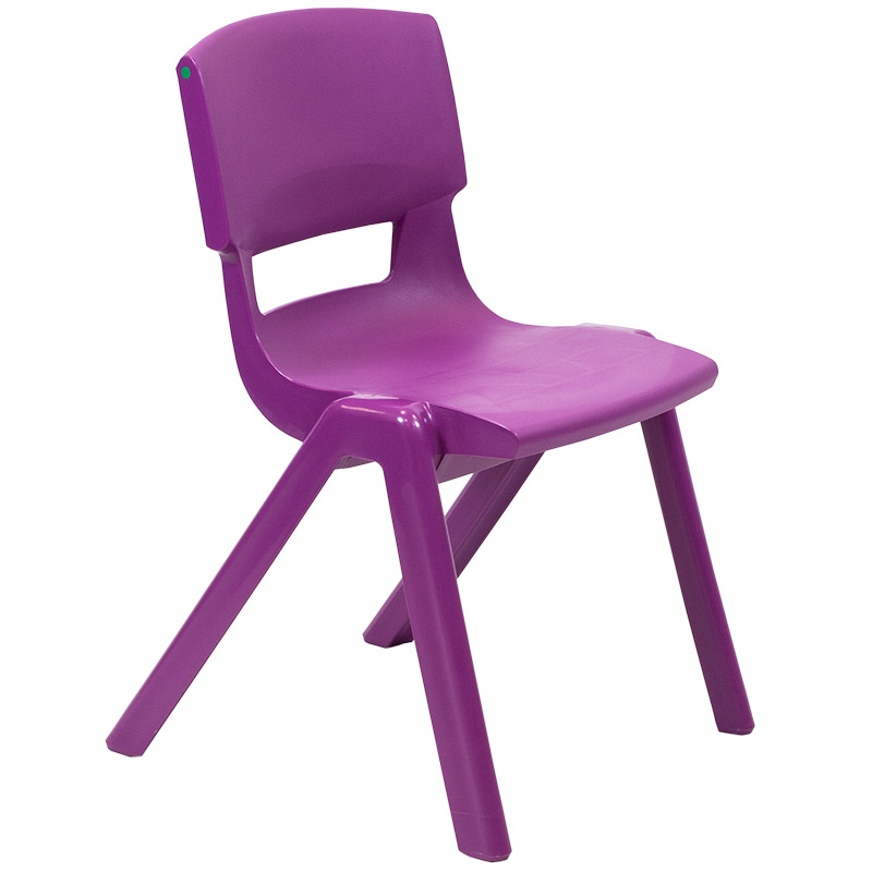 Postura+ One-Piece Plastic School Chair Size 5 - Grape Crush