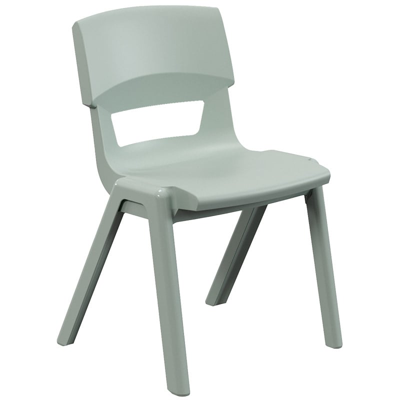Postura+ One-Piece Plastic School Chair Size 5 - Hazy Jade