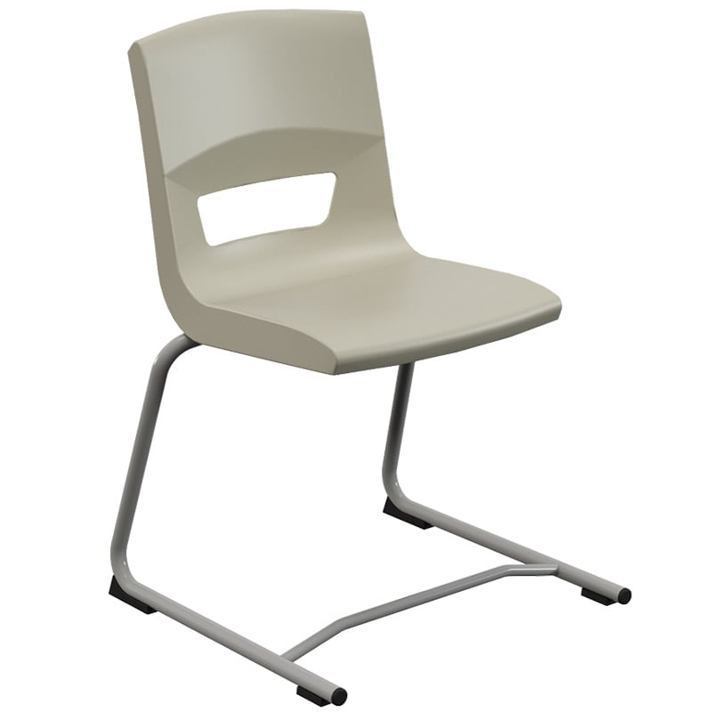 Postura+ Reverse Cantilever Chair - Ash Grey 