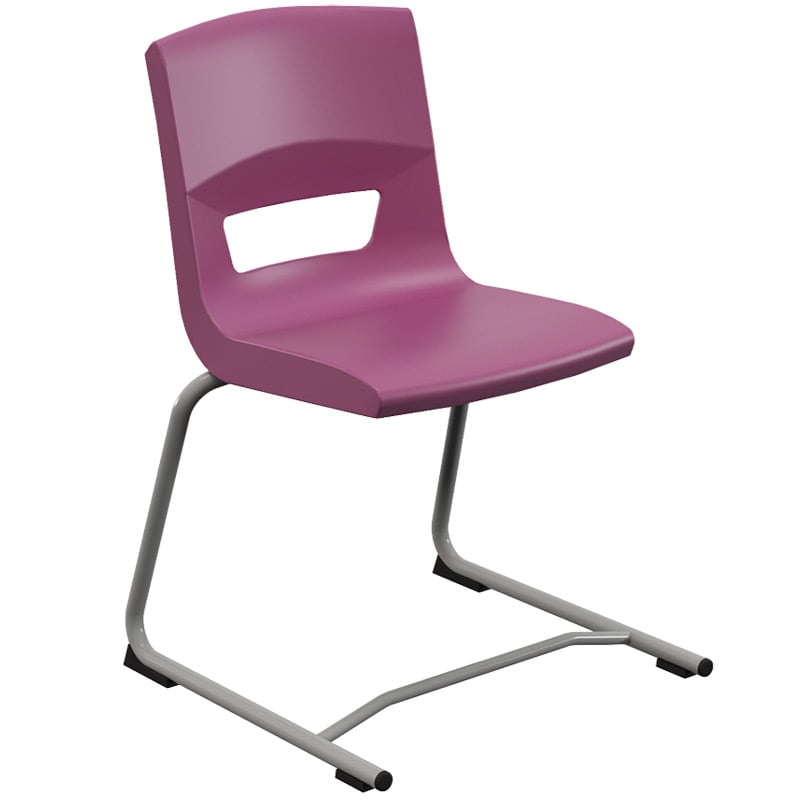 Postura+ Reverse Cantilever Chair - Grape Crush 
