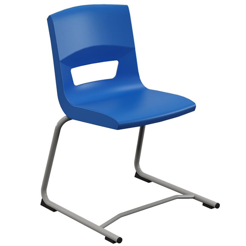 Postura+ Reverse Cantilever Chair - Ink Blue 