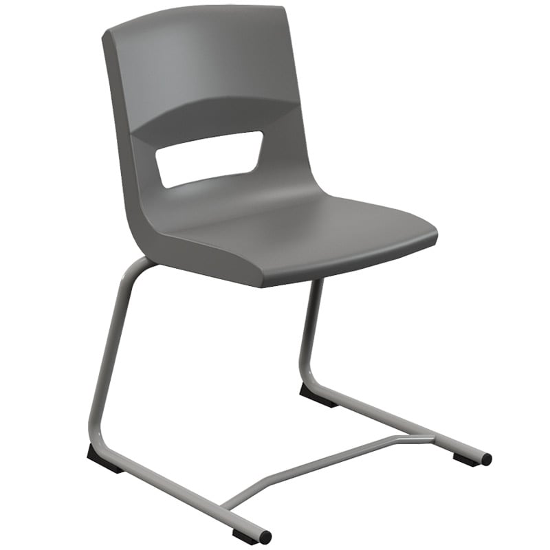 Postura+ Reverse Cantilever Chair - Iron Grey 