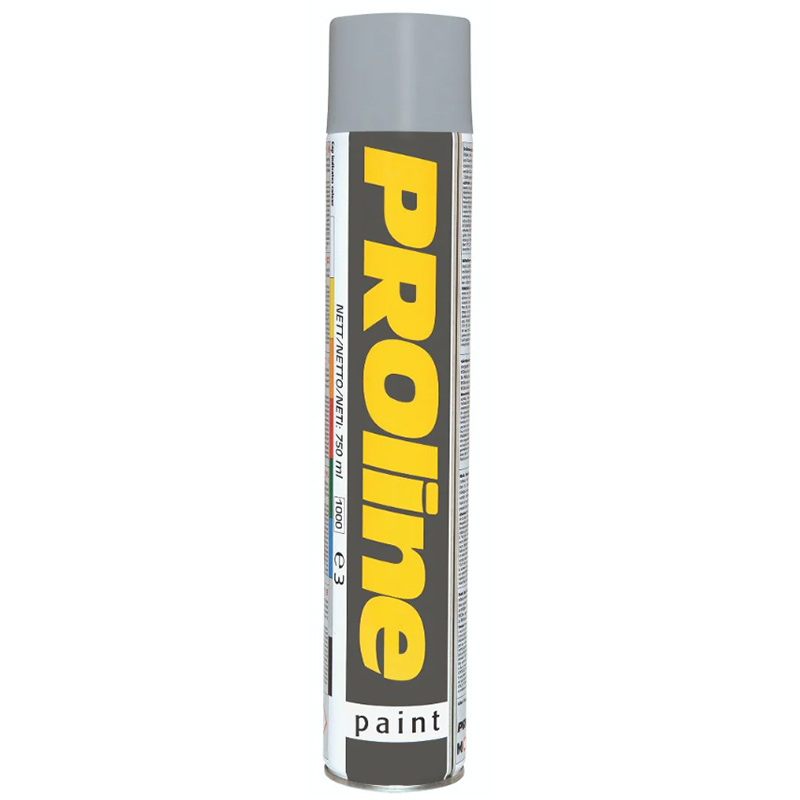PROline Quality  Aerosol Spray Paint - 750ml - Grey