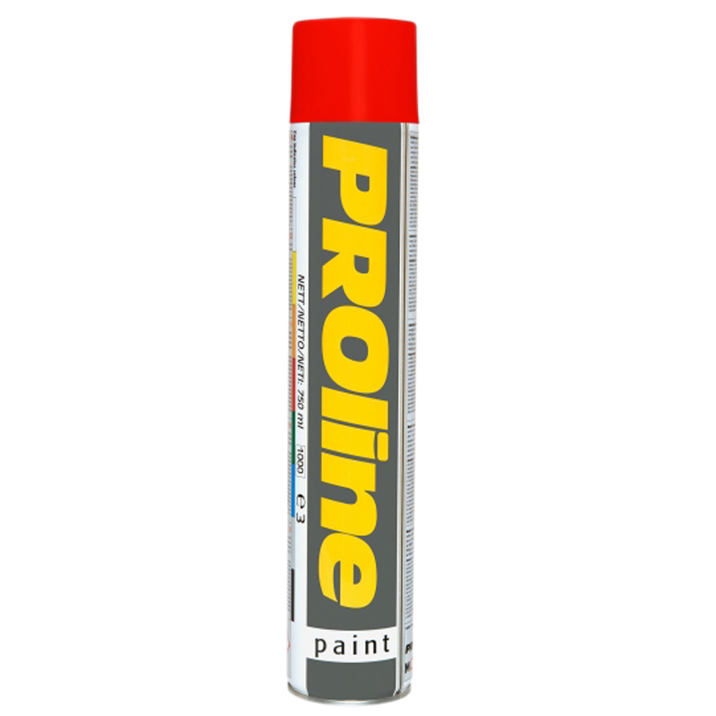 PROline Quality  Aerosol Spray Paint - 750ml - Red