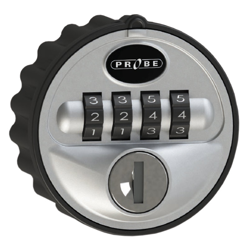 Re-Programmable 4 Digit Combination Lock - Type P Probe Lockers Only