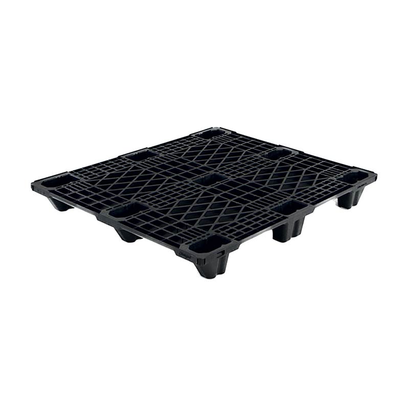 Mediumweight Plastic Pallet - Gridded , Recycled 1200 x 1000, 1800kg