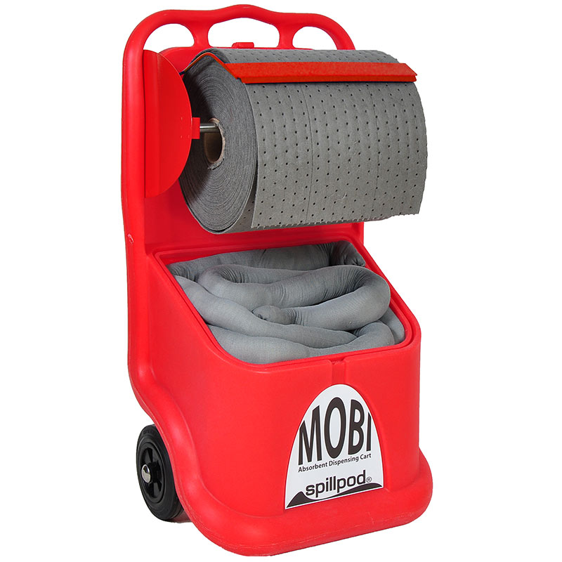 General Purpose Spillpod Mobi with absorbent socks & roll