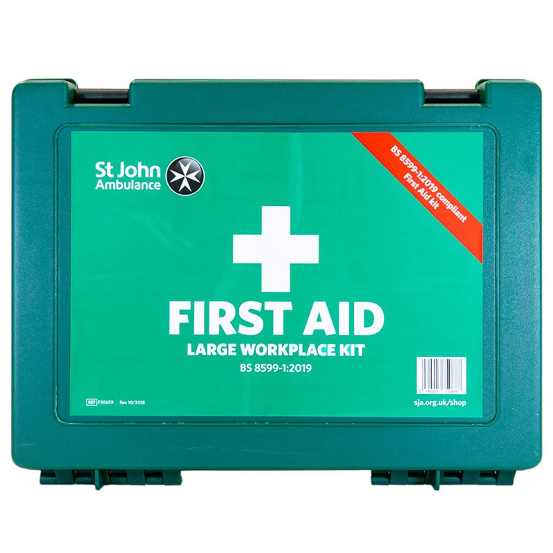 St John Ambulance Statutory Green Box Large Workplace First Aid Kit