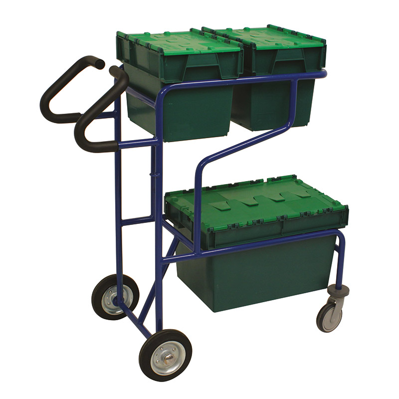 Stock Picking Trolley, for use with Distribution Containers - 50kg capacity