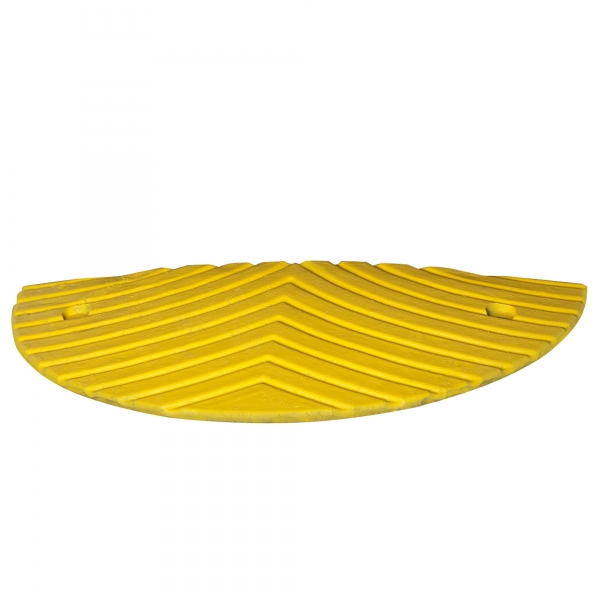 15mph Speed Ramp End Sections Yellow 250w x 500d