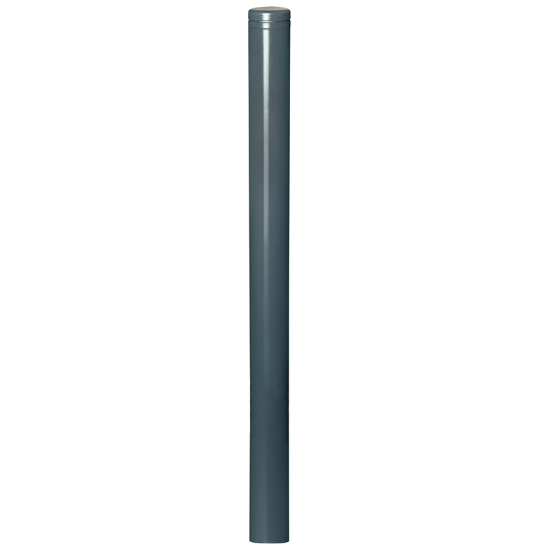 Permanent Tetbury City Bollard - Hot Dip Galvanised and Coated Anthracite Grey (RAL7016) Sub Surface Fix - 940mm high