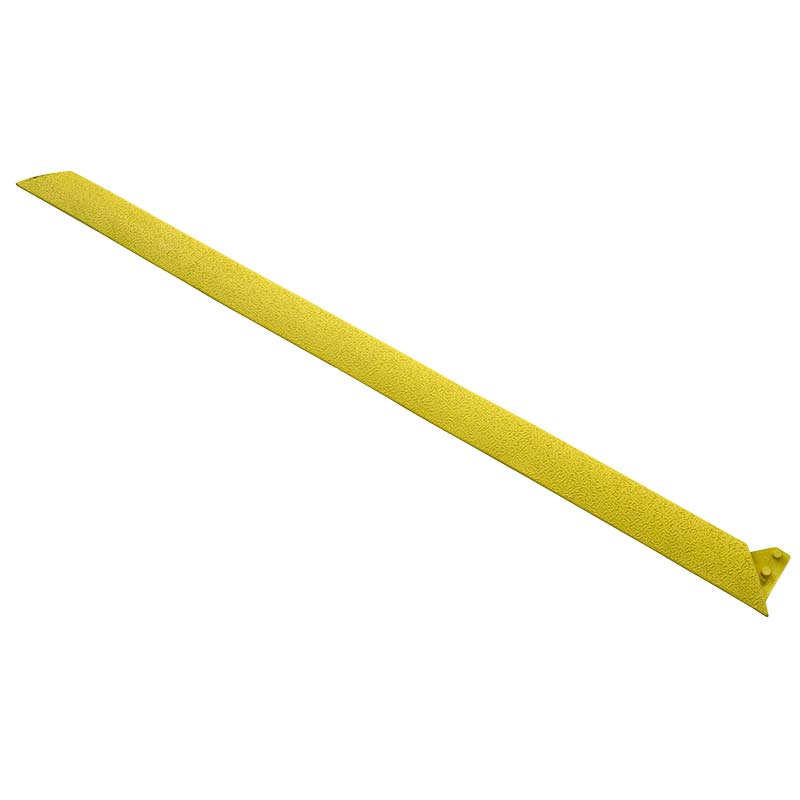Cushion Link Anti-Fatigue Matting - Yellow Bevel Female Edge - 910mm long